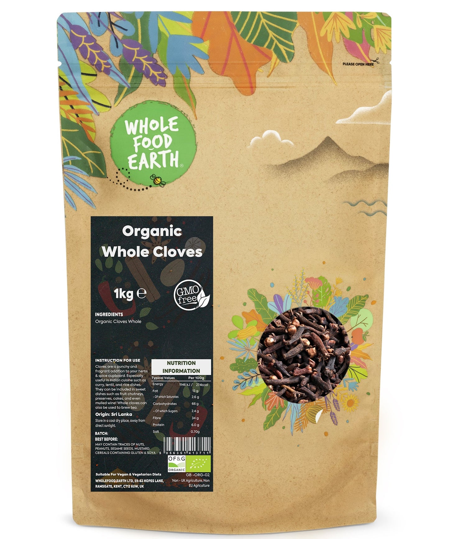 Organic Whole Cloves