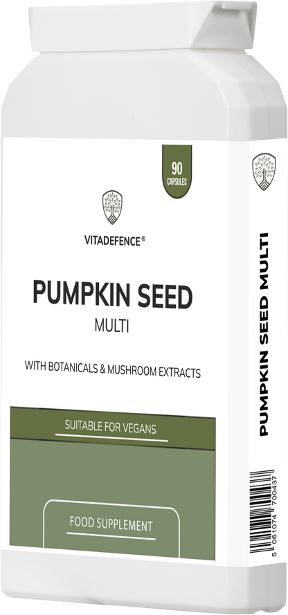 Pumpkin Seed Multi | With Olive Leaf, Clove Bud & Botanicals – 90 Capsules