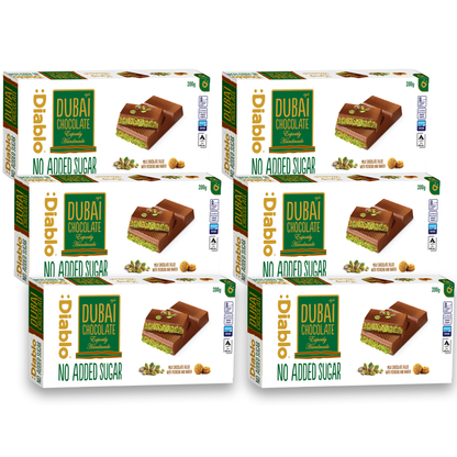 No Added Sugar Dubai Chocolate 200g - LIMITED EDITION