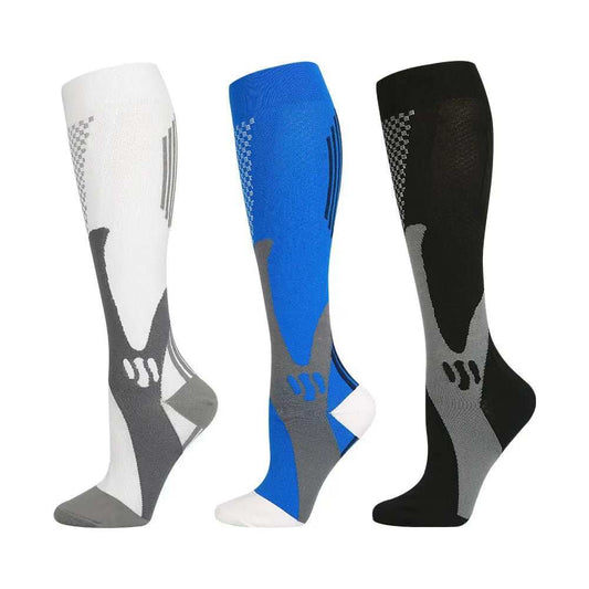 Compression Socks for Athletes - Professional Long Tube Stress Socks for Enhanced Performance and Comfort