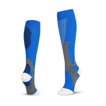 Compression Socks for Athletes - Professional Long Tube Stress Socks for Enhanced Performance and Comfort