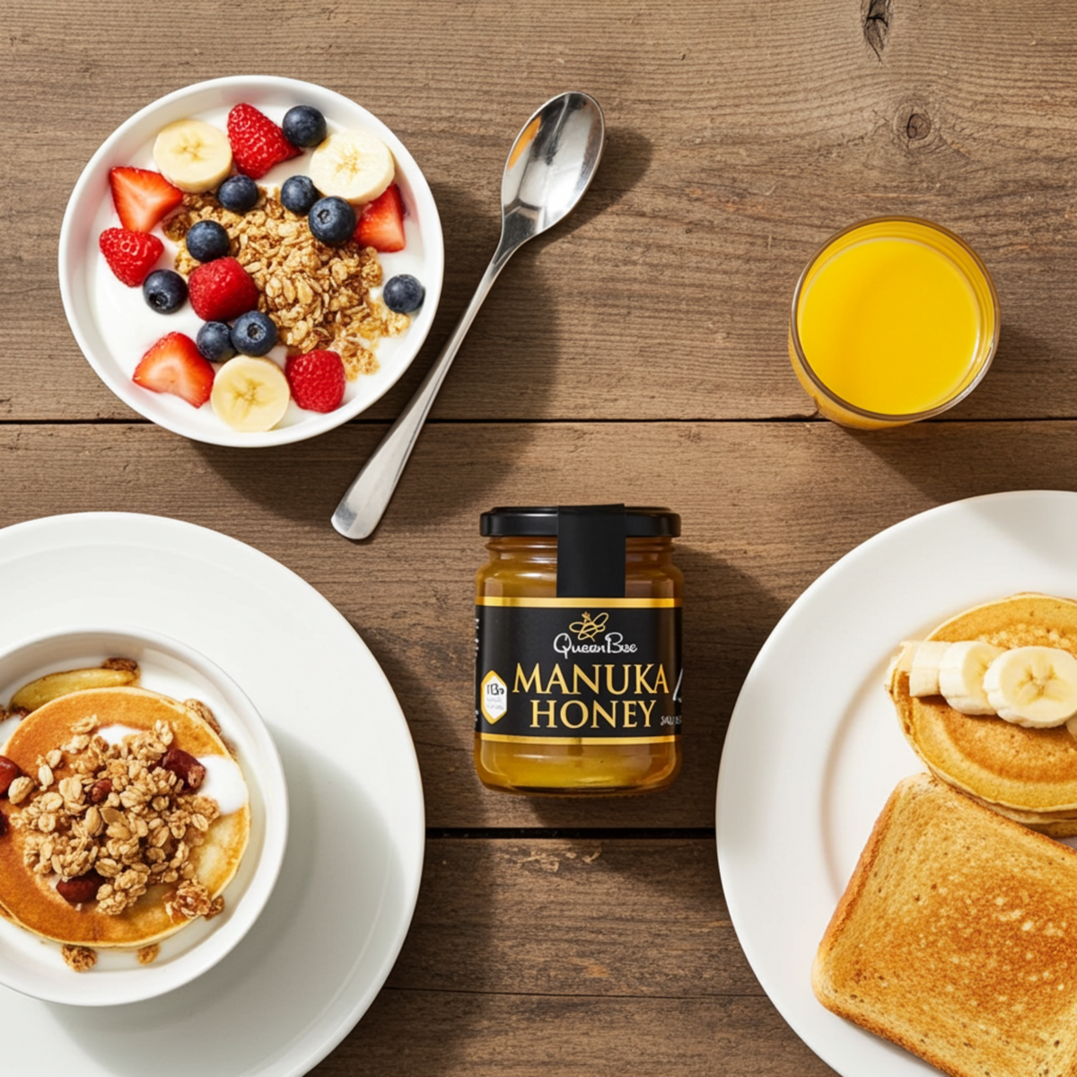Queen Bee Manuka Honey MG115 - 340g