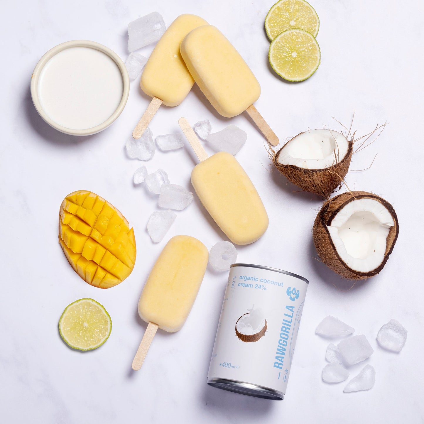 Organic Coconut Cream - 400ml - RAWGORILLA