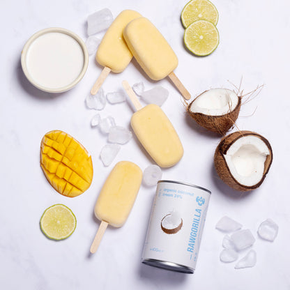 Organic Coconut Cream - 400ml - RAWGORILLA