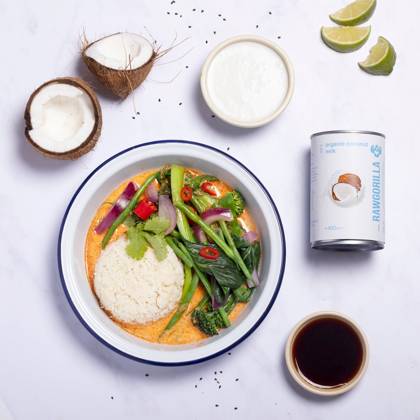 Organic Coconut Milk - 400ml - RAWGORILLA