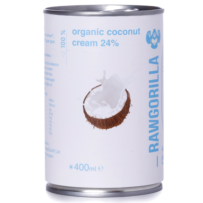 Organic Coconut Cream - 400ml - RAWGORILLA