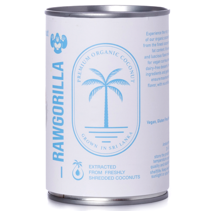 Organic Coconut Milk - 400ml - RAWGORILLA