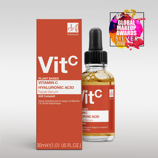 Vitamin C 5% & Hyaluronic Acid 2% Hydrating Facial Serum 30ml