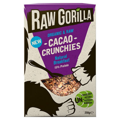 Cacao Crunchies - 250g - Raw Gorilla