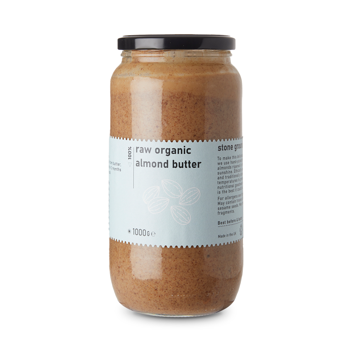 Raw Organic Almond Butter - RAWGORILLA