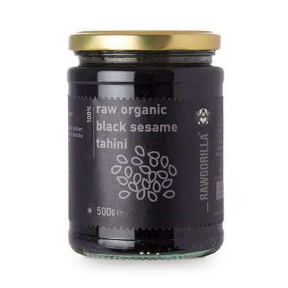 Raw Organic Black Sesame Tahini - RAWGORILLA
