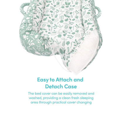 baby plus Mother Side Baby Reflux Bed - Green