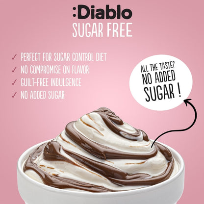 No Added Sugar White Chocolate and Hazelnut Duo Spread (350g)