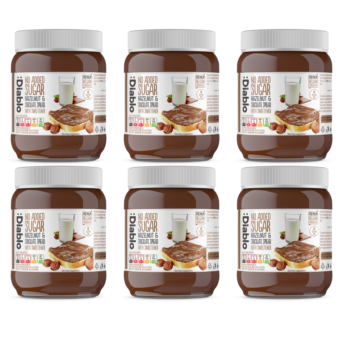 No Added Sugar Hazelnut Chocolate Spread