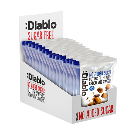 No Added Sugar Butter Filled with Chocolate Sweets (75g)