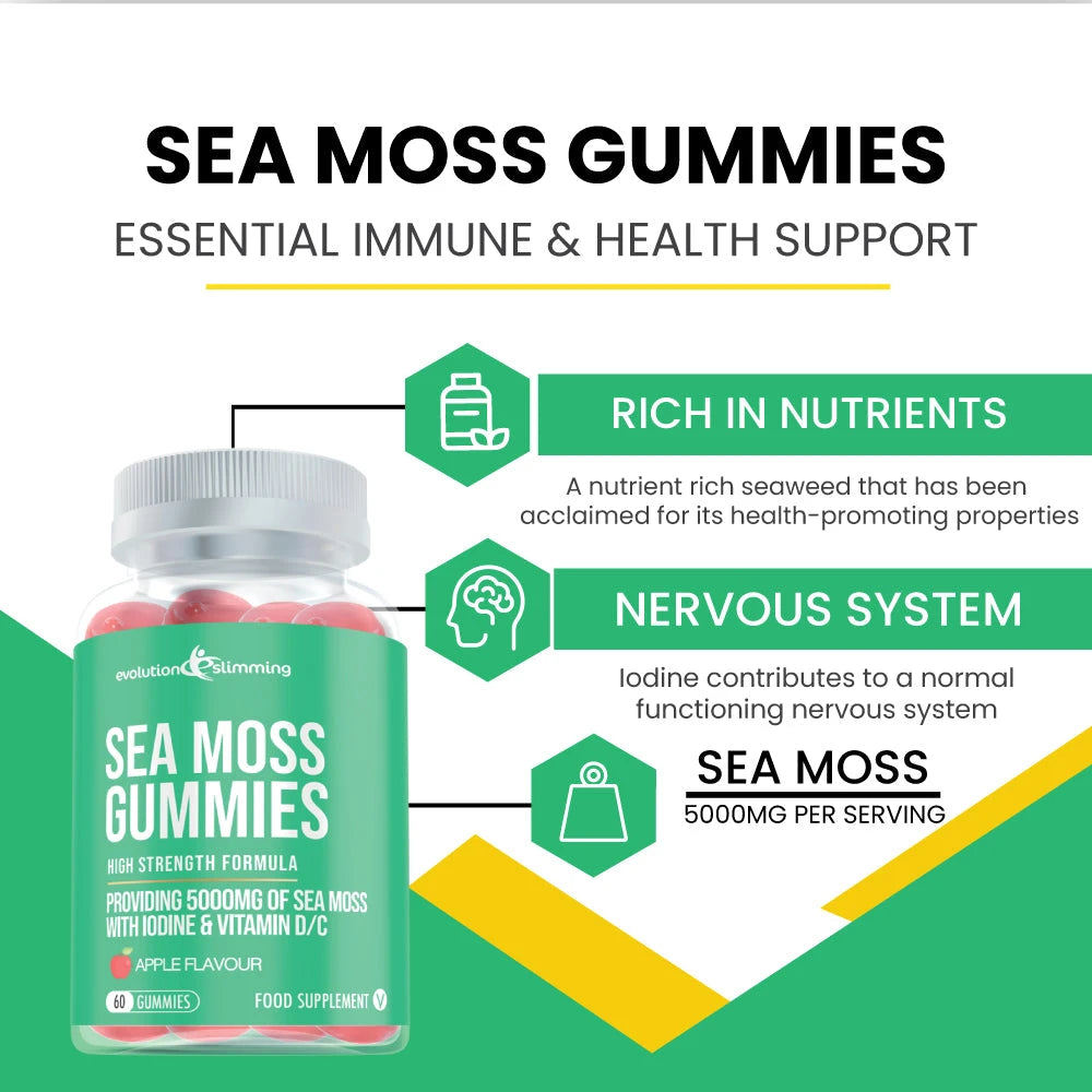 Sea Moss Vitamin Gummies | Immune Wellness & Daily Support