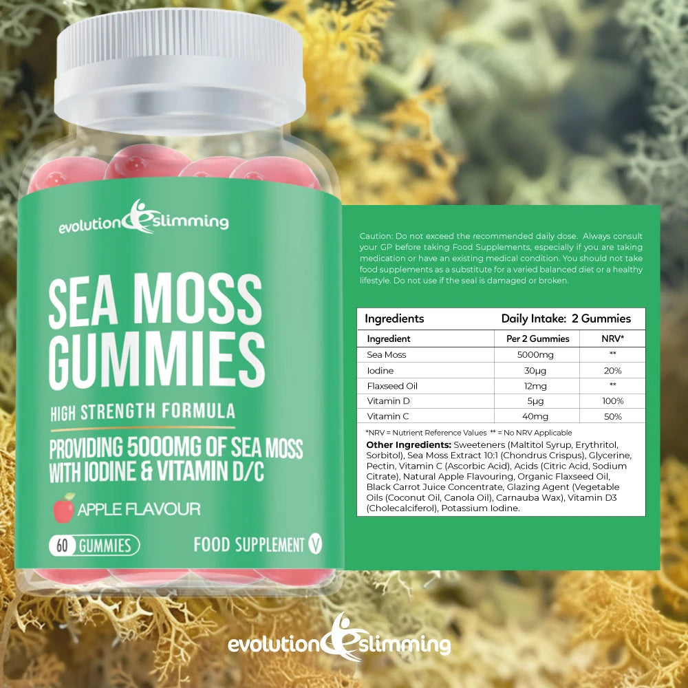 Sea Moss Vitamin Gummies | Immune Wellness & Daily Support