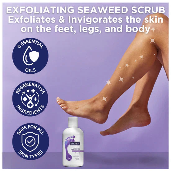 Footlogix Exfoliating Seaweed Scrub (250ml)