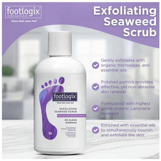 Footlogix Exfoliating Seaweed Scrub (250ml)