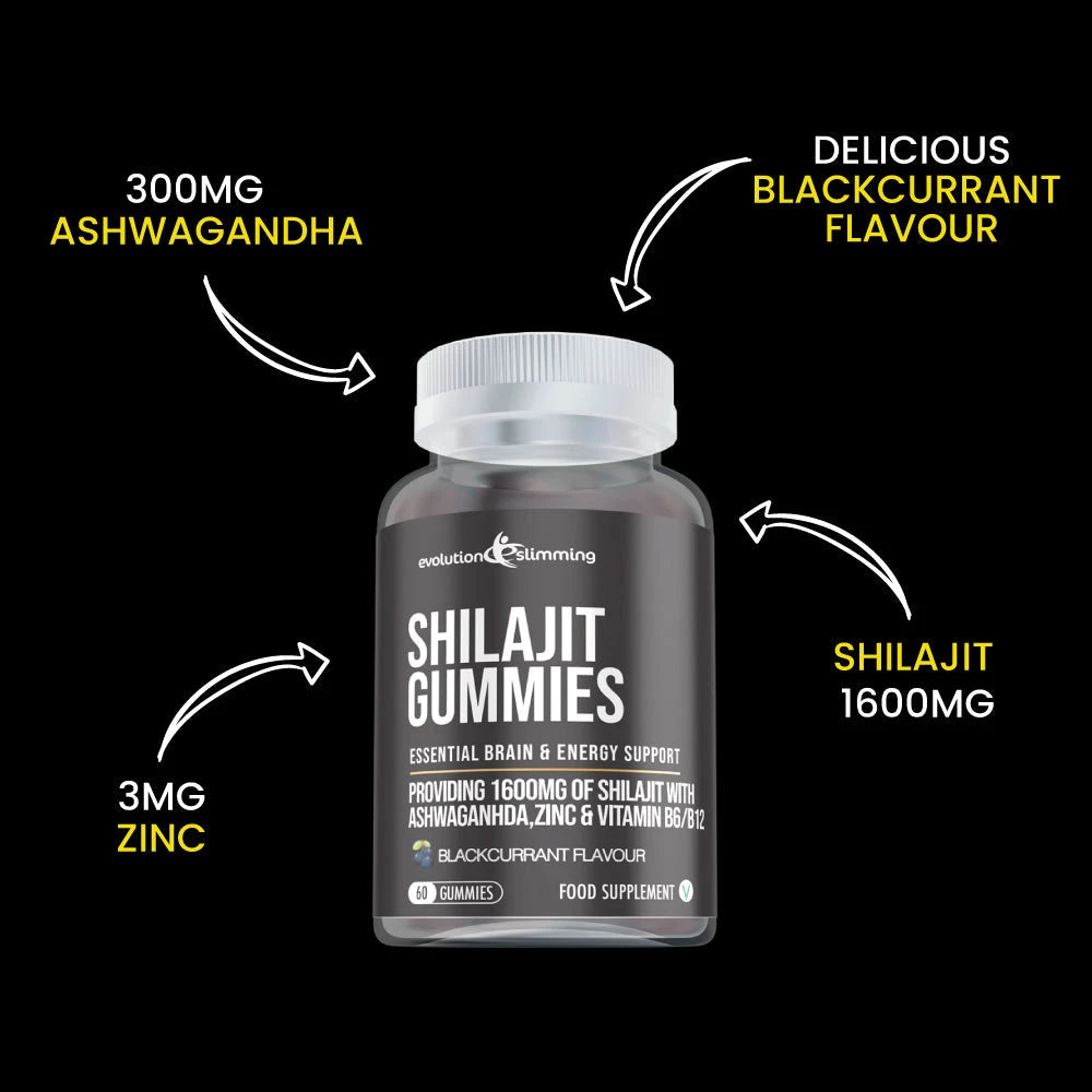 Shilajit Ashwagandha Energy Gummies | Stamina Energy & Daily Support