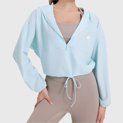 UPF 50+ Cropped Hoodie