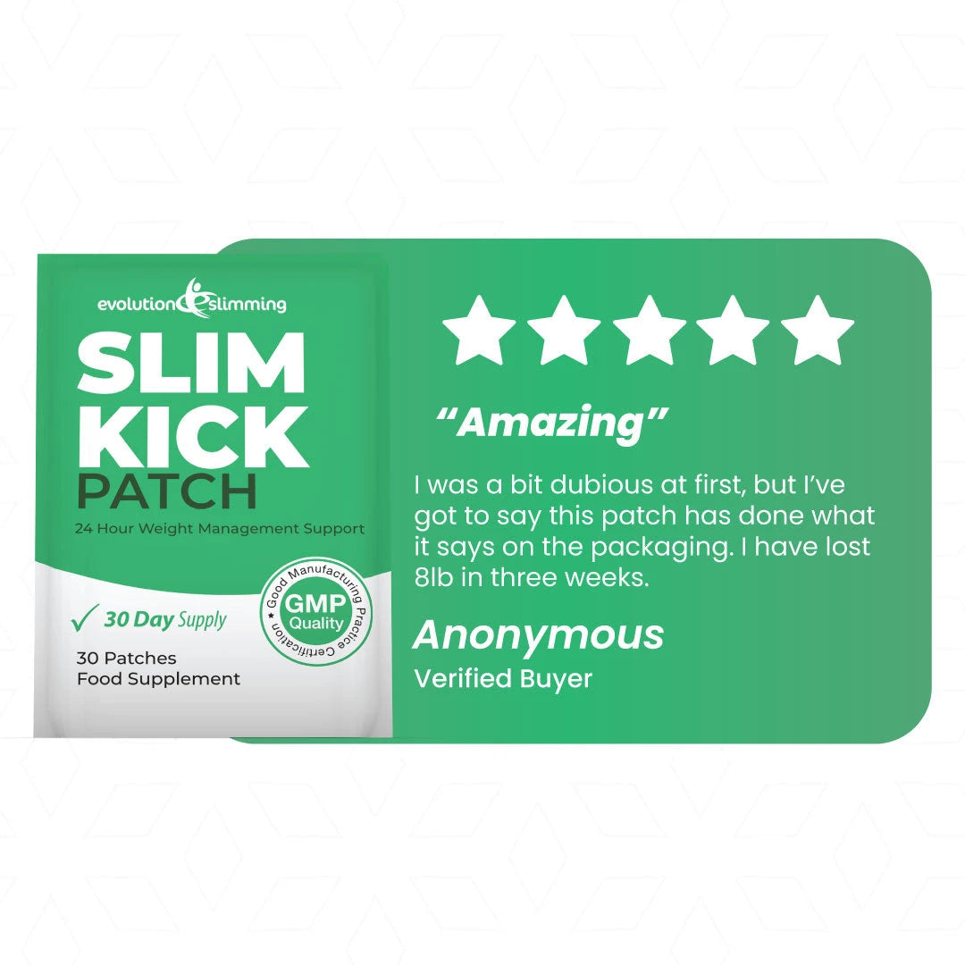 Slim Kick Weight Patch | 24-Hour Management & Weight Support