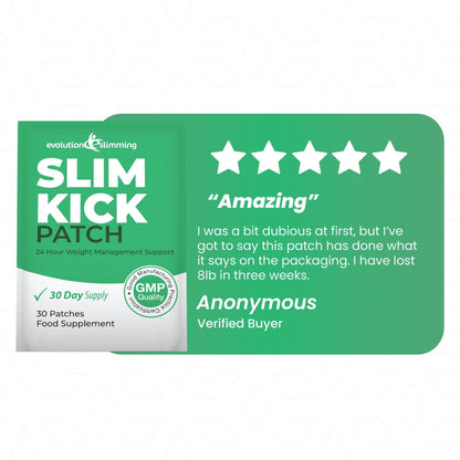 Slim Kick Weight Patch | 24-Hour Management & Weight Support