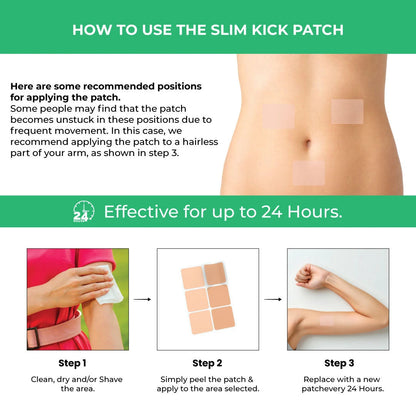 Slim Kick Weight Patch | 24-Hour Management & Weight Support