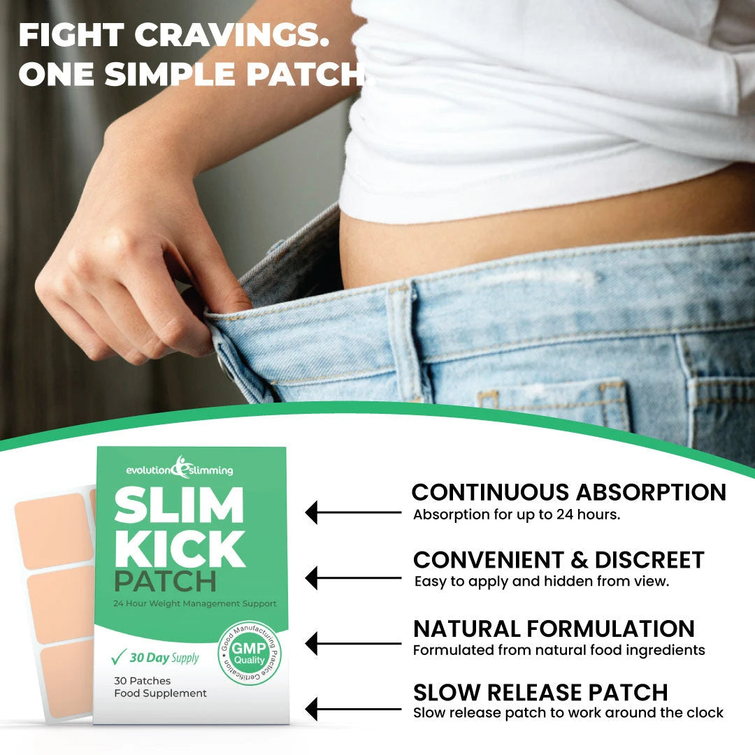 Slim Kick Weight Patch | 24-Hour Management & Weight Support