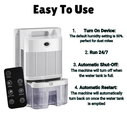 Best Dehumidifier for Dust Mite Allergy - Dust Filter