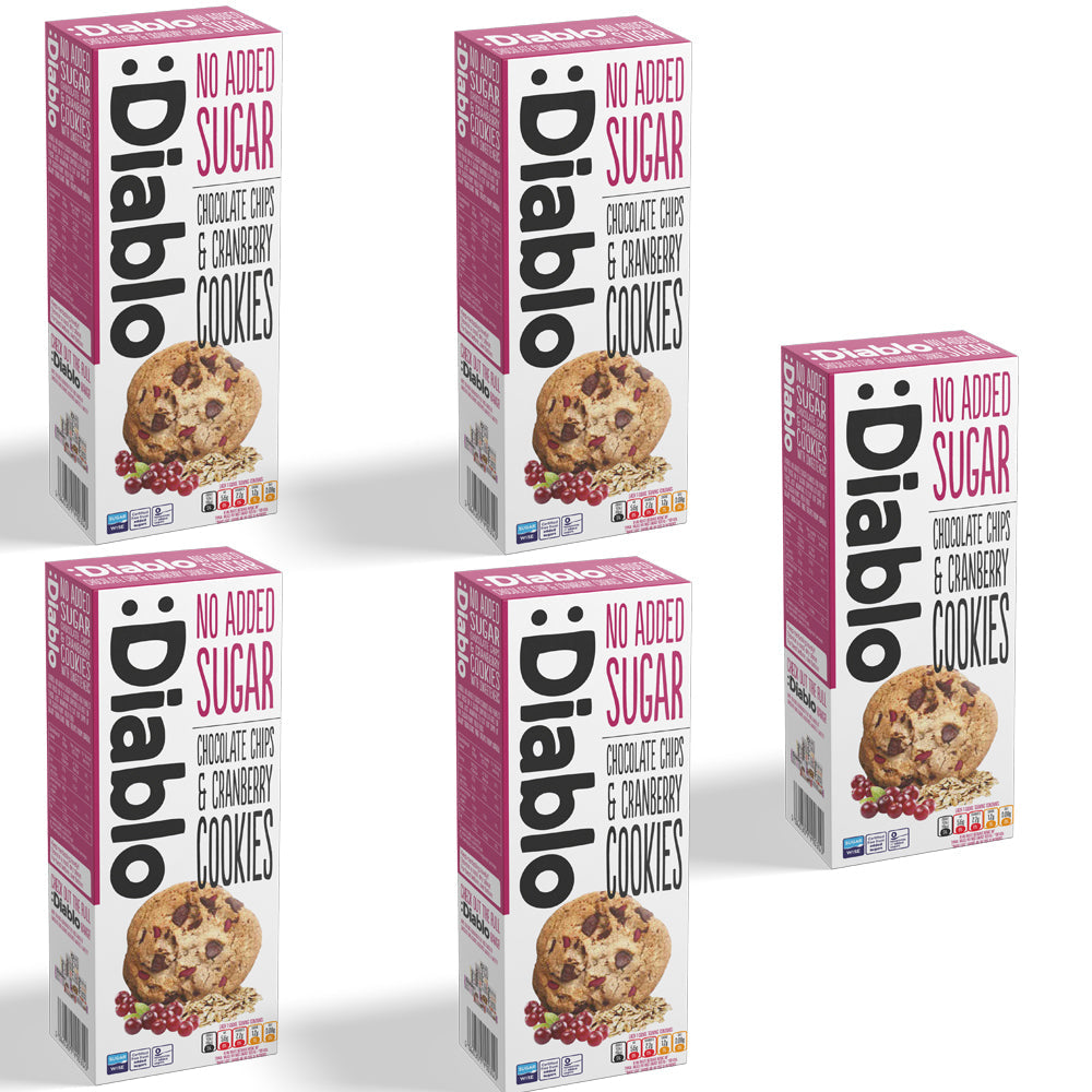 No Added Sugar Chocolate Chip & Cranberry Cookies (135g)