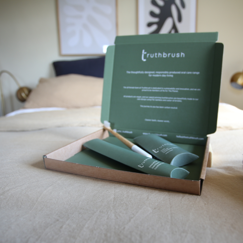 A year's supply of Truthbrush - Medium Castor Oil Bristles