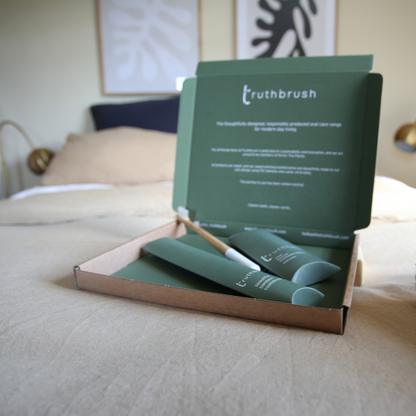A year's supply of Truthbrush - Medium Castor Oil Bristles