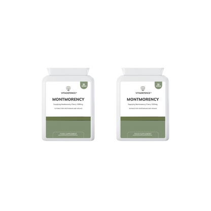 Montmorency 2-Pack | Pure Cherry Extract 1500mg – 180 Capsules (2 x 90)