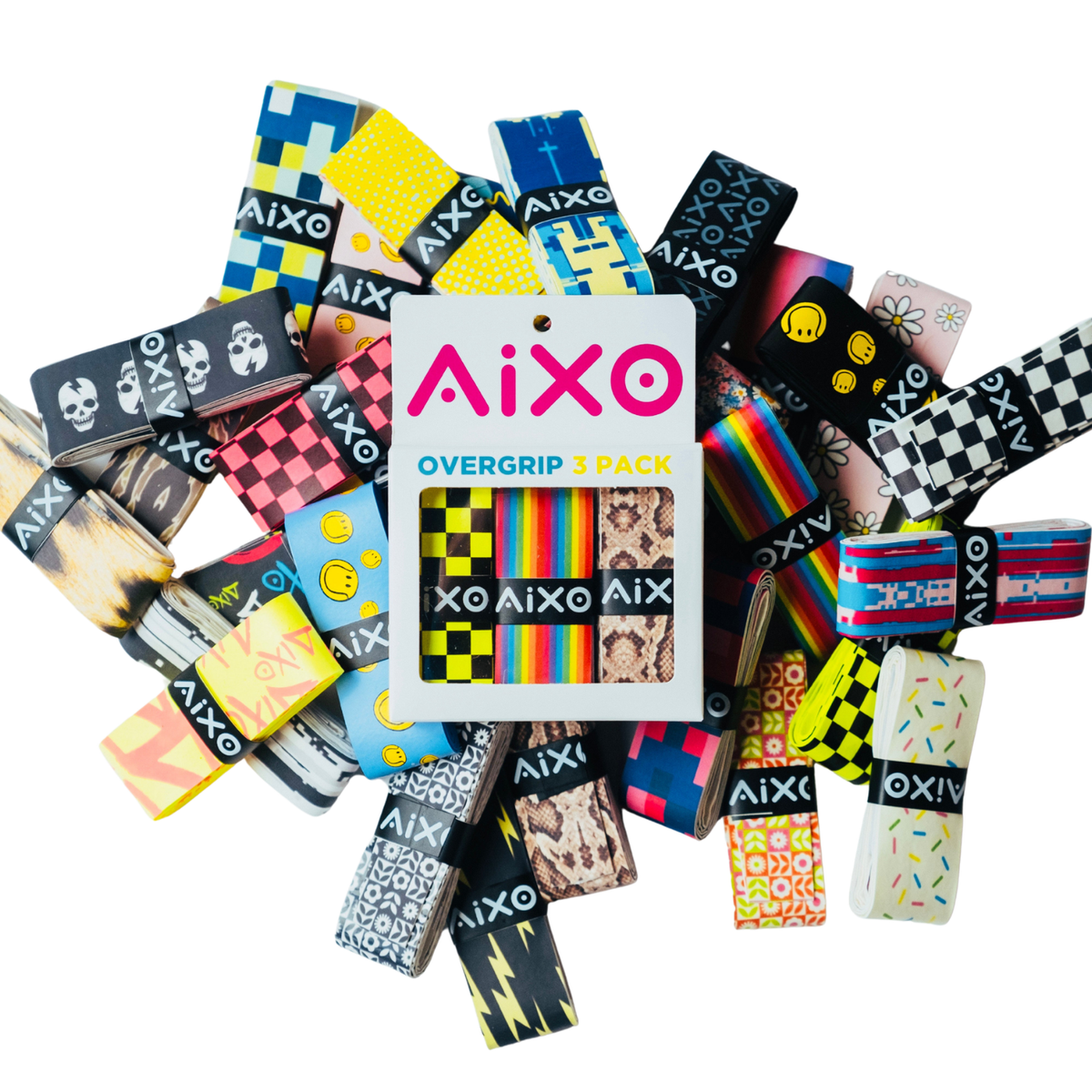 Aixo Tiger Camo Tacky Overgrip