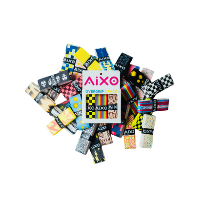 Aixo Rainbow Fade Tacky Overgrip