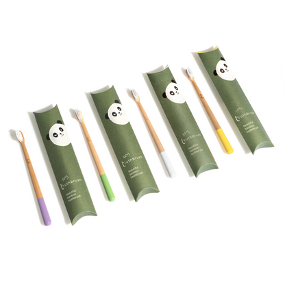 A years supply of the Tiny Truthbrush - beautiful bamboo toothbrush for children