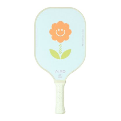 Aixo P11A Scorpion Series Supernature 3K Raw Carbon Pickleball Paddle