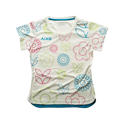 Aixo Spring T Shirt Women Navy