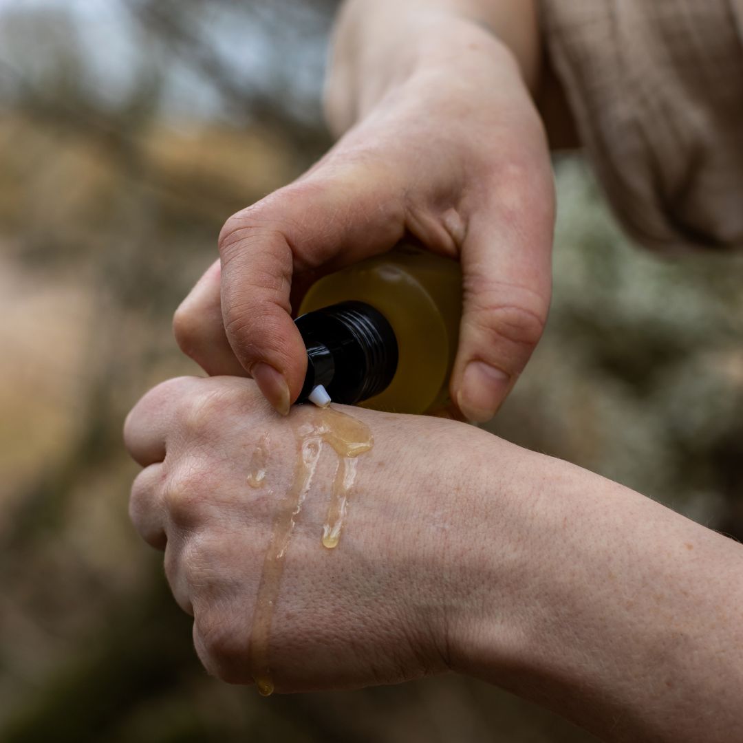 زيت مريح للوجه والجسم