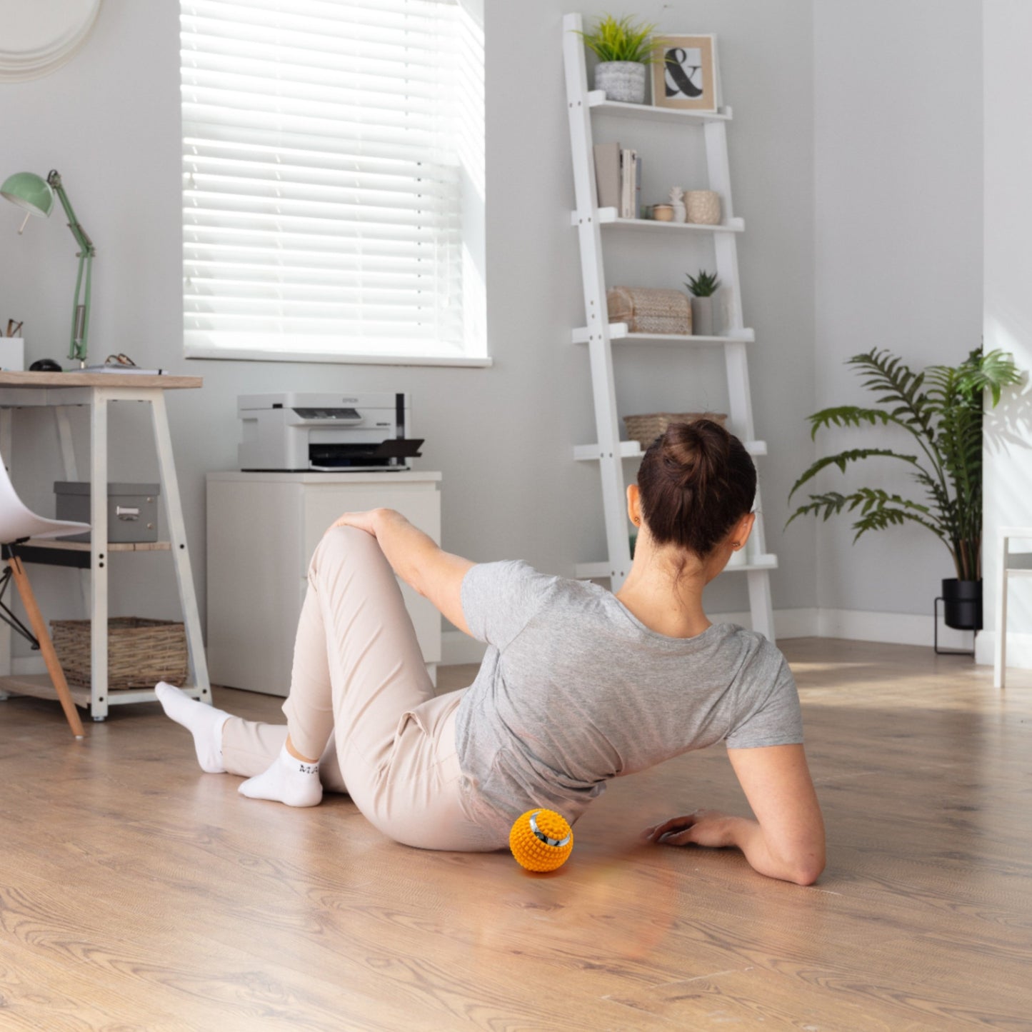 كرة تدليك (برتقالية)