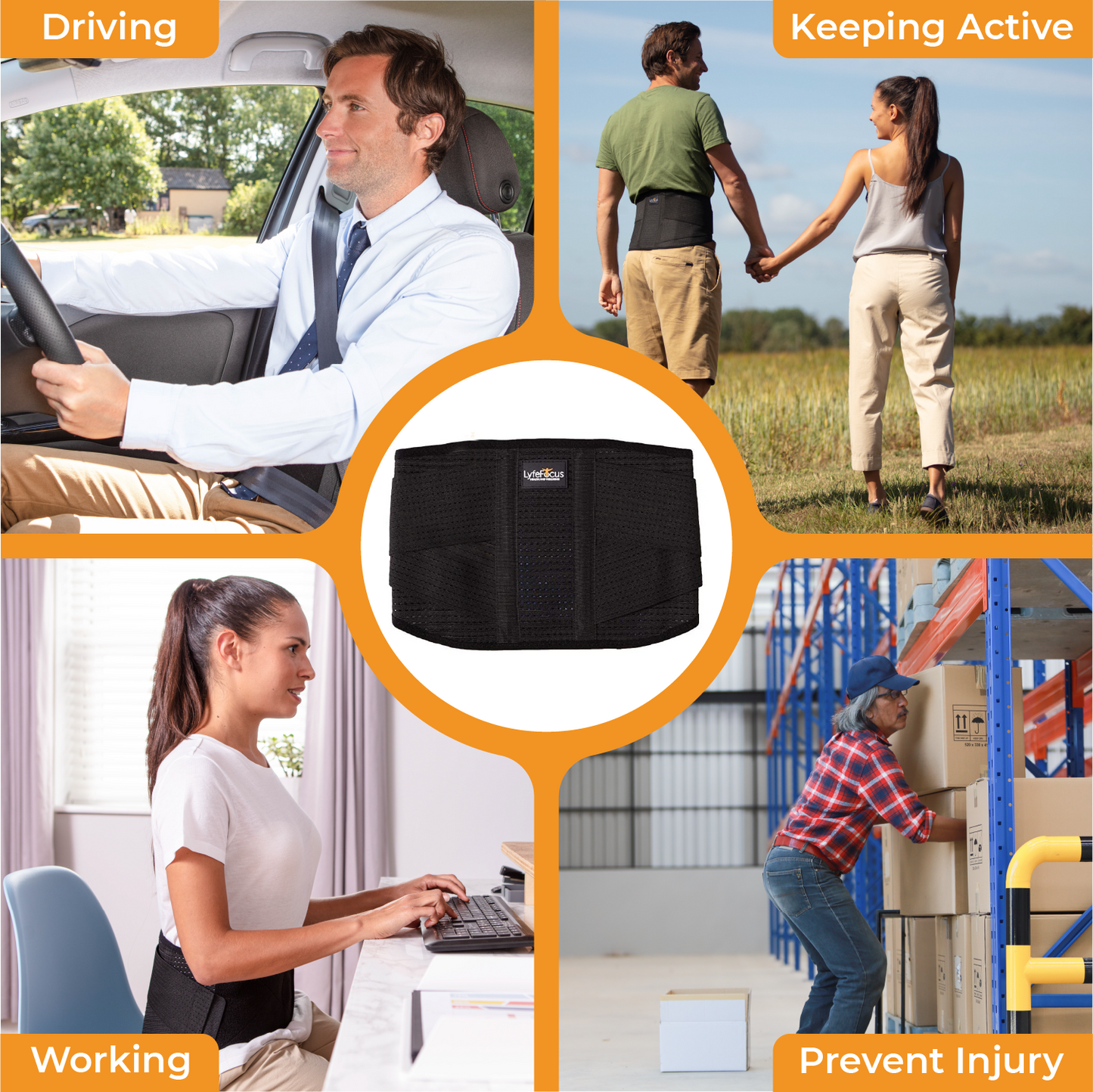 Lower Back Support Belt