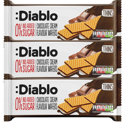 No Added Sugar Chocolate Cream Flavoured Wafer (150g)