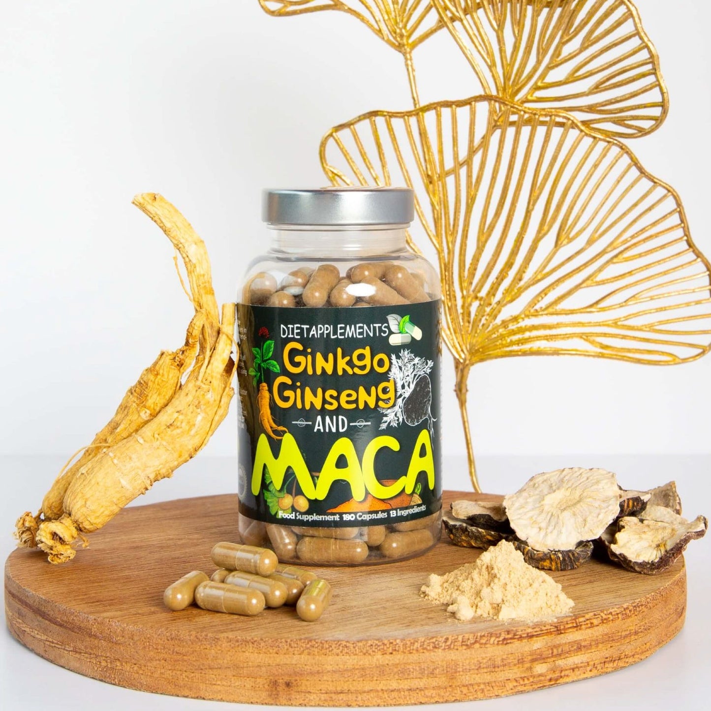 Maca, Korean Red Ginseng & Ginkgo Biloba Complex