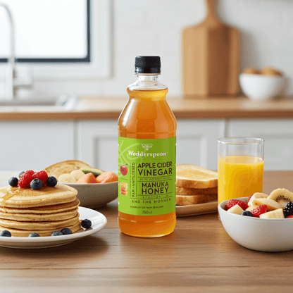 Wedderspoon Apple Cider Vinegar with Manuka Honey – Twin Pack