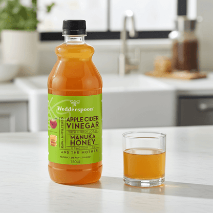 Wedderspoon Apple Cider Vinegar with Manuka Honey – Twin Pack