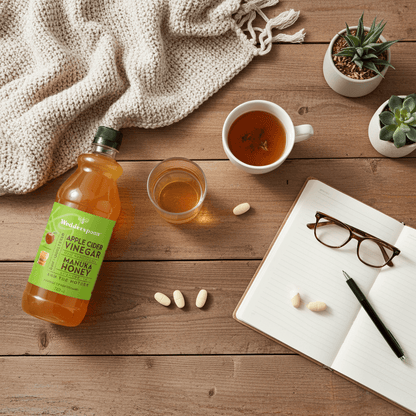 Wedderspoon Apple Cider Vinegar with Manuka Honey – Twin Pack