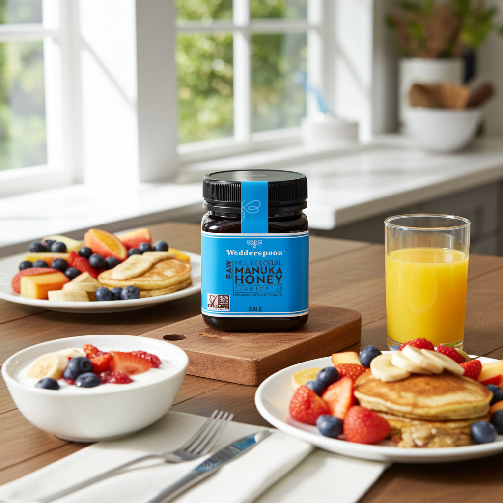 Wedderspoon Raw Manuka Honey KFactor 12+ 250g – Triple Pack