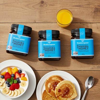 Wedderspoon Raw Manuka Honey KFactor 12+ 250g – Triple Pack