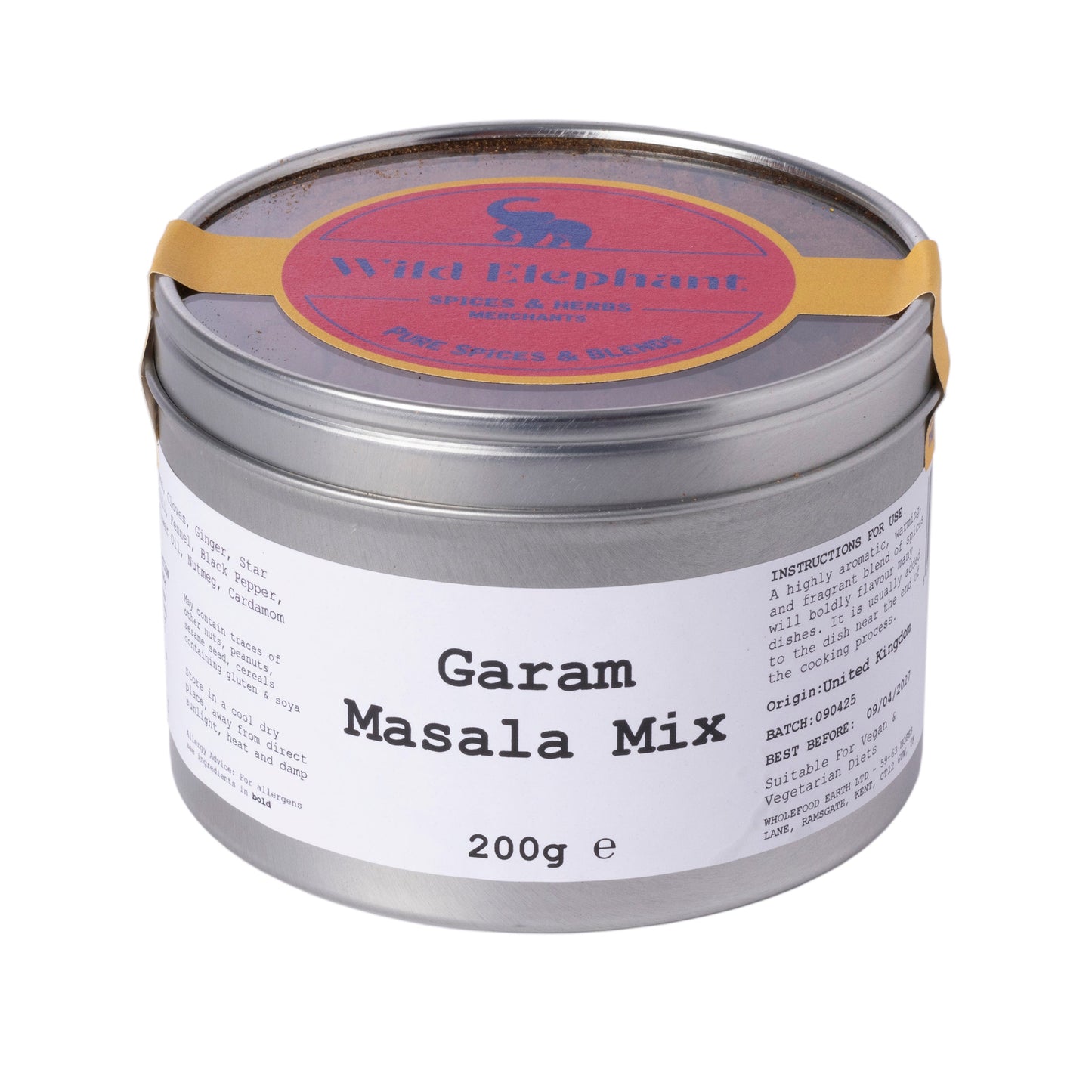 Garam Masala Mix - Wild Elephant